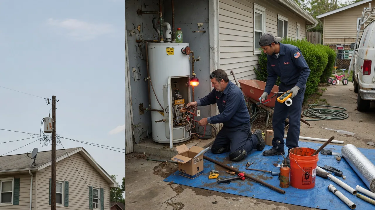 Leak Detection in Aroma Park, IL near me
